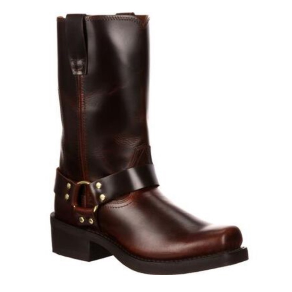 Durango men’s brown harness motorcycle boots